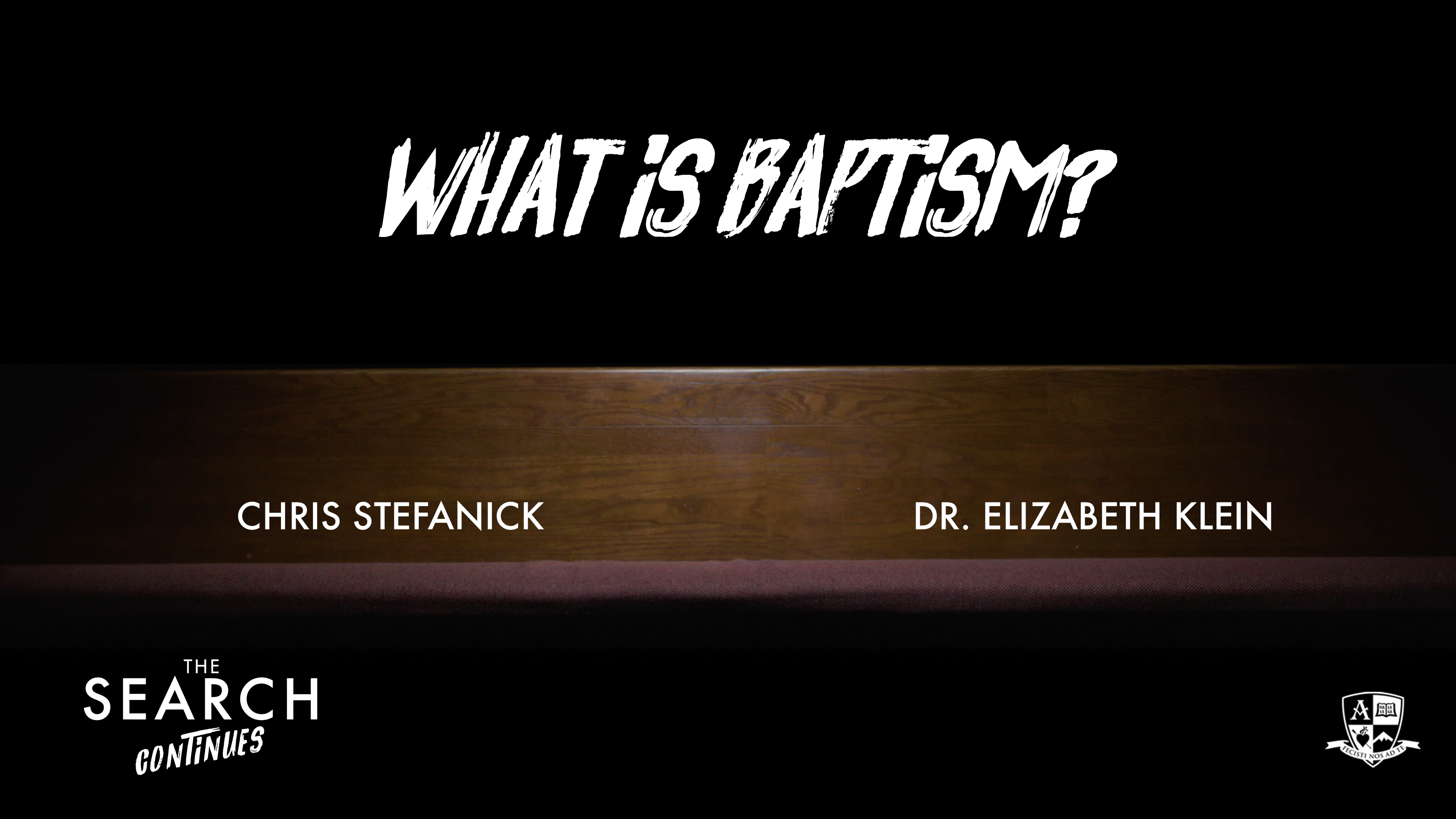 What is Baptism?