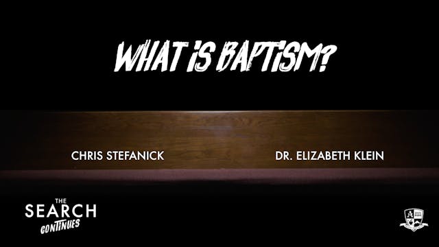 What is Baptism?