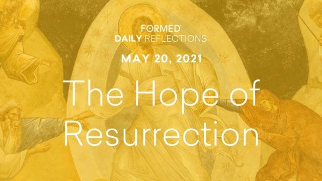Easter Daily Reflections – May 20 2021