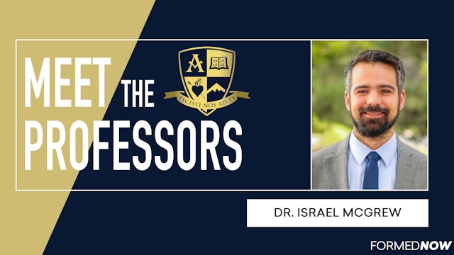 Dr. Israel McGrew | Meet the Professors
