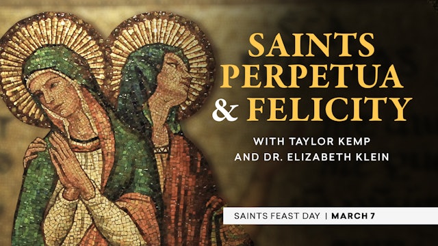 Sts. Perpetua & Felicity | Catholic Saints