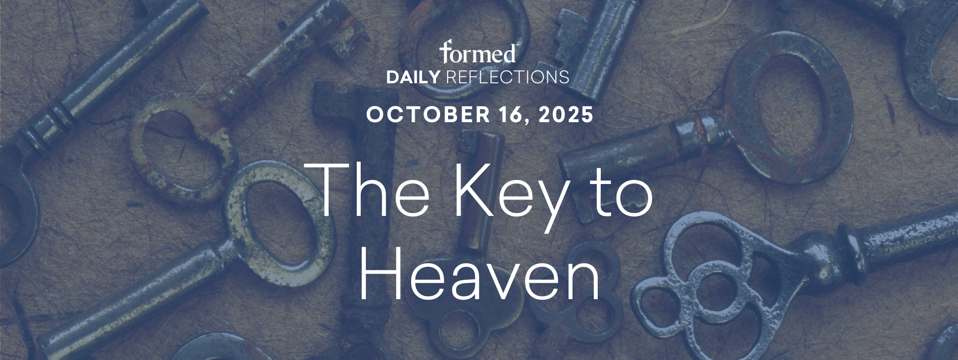 Daily Reflections — October 16, 2025
