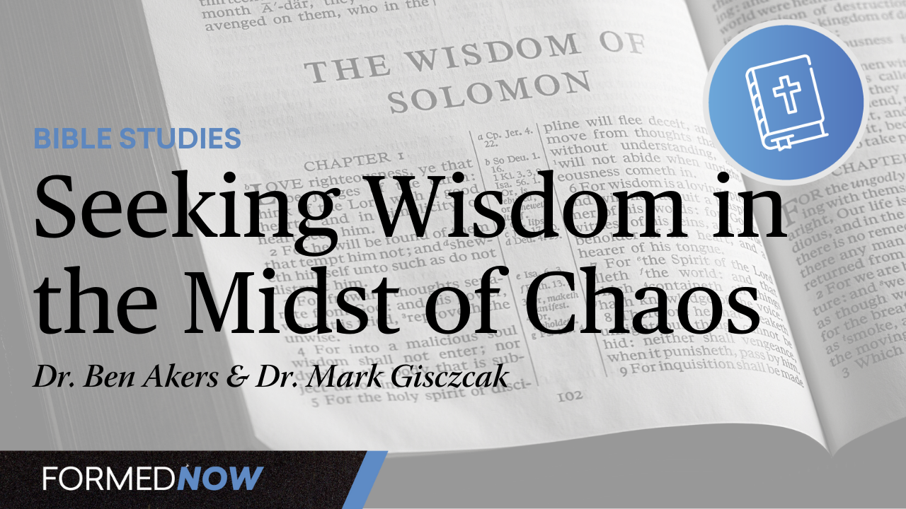 Seeking Wisdom in the Midst of Chaos