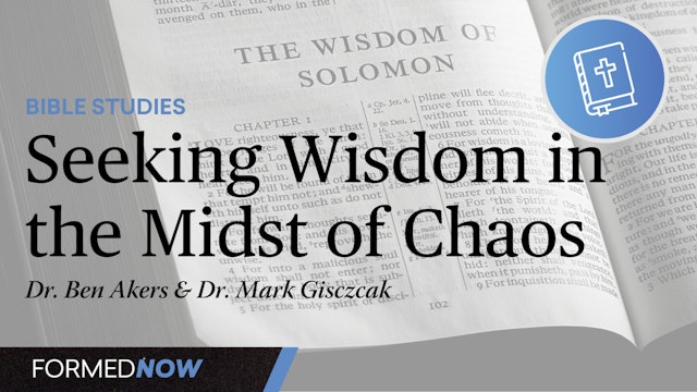 Seeking Wisdom in the Midst of Chaos