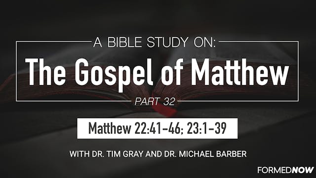 Bible Study: The Gospel of Matthew (Part 30) 21:23-46 - Bible Study ...