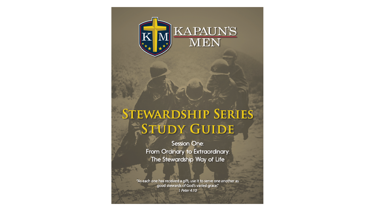 Kapauns Men Stewardship Series Study Guide