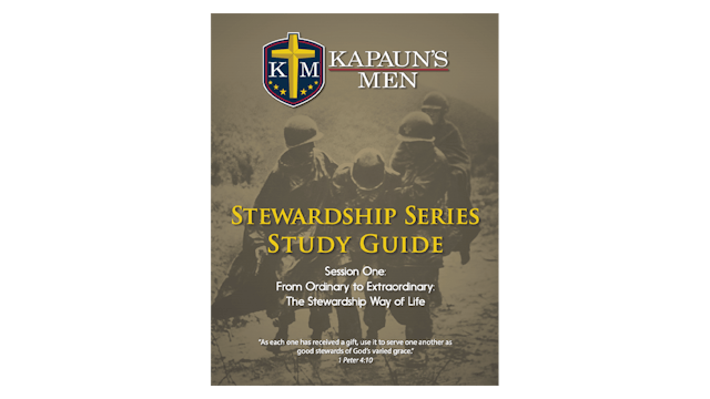 Kapauns Men Stewardship Series Study Guide