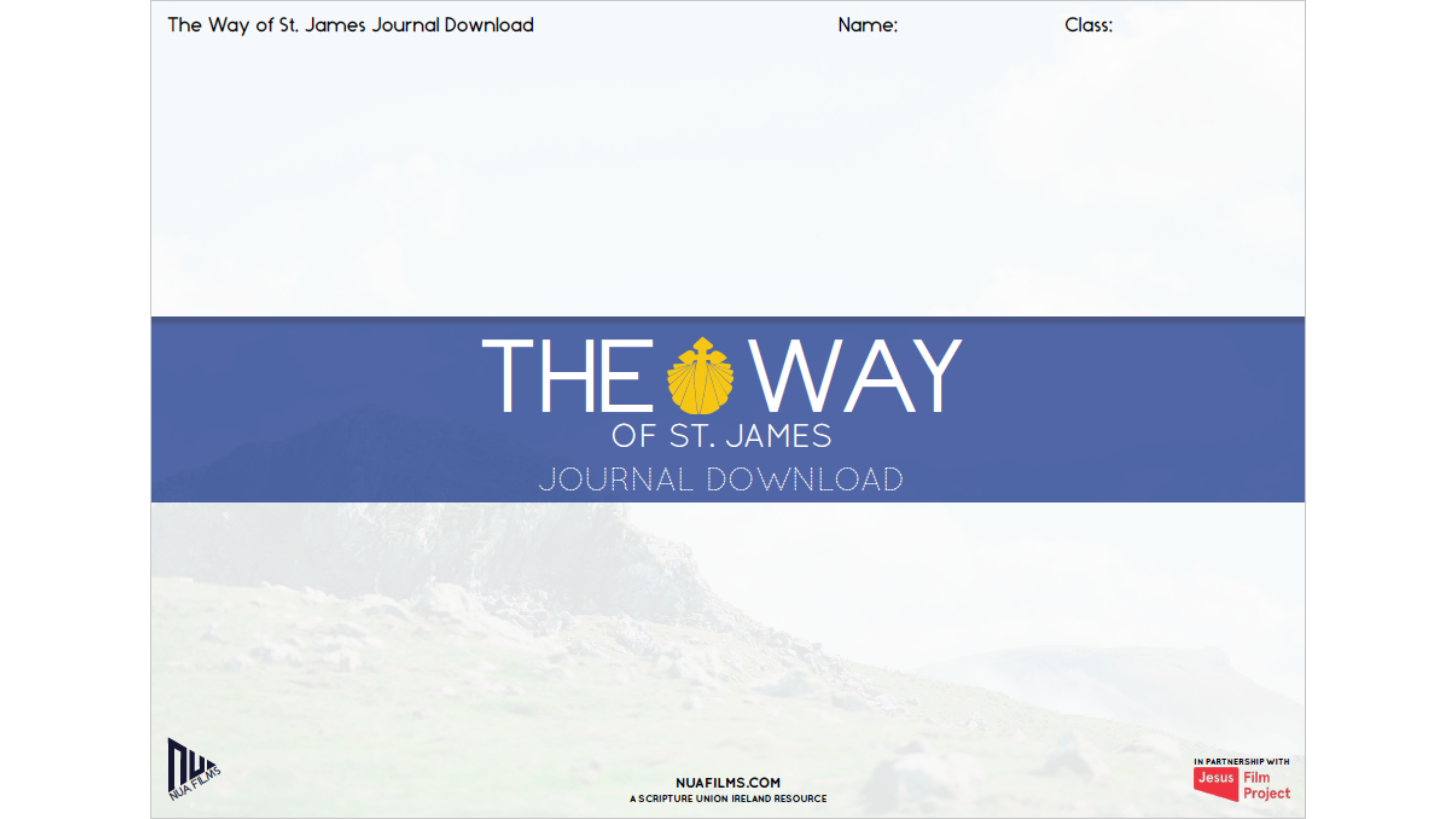 The Way of St. James Journal