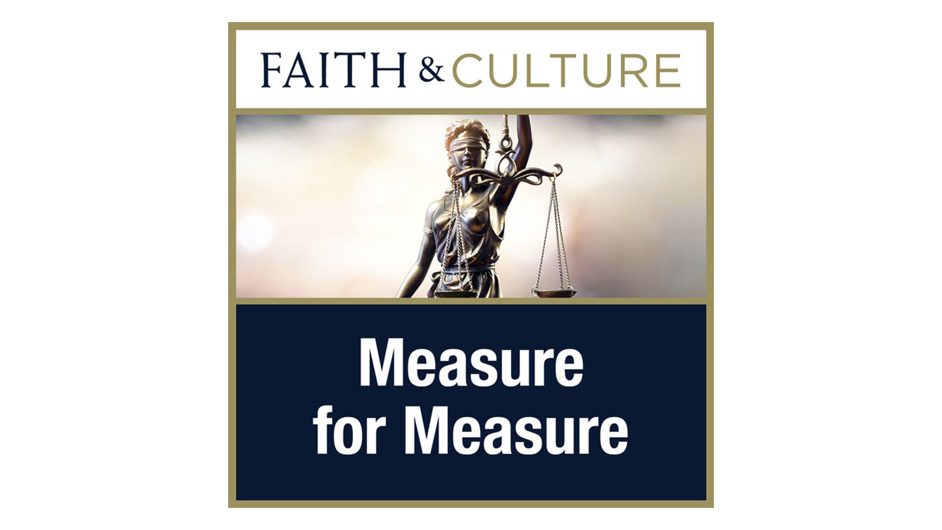 Measure for Measure with Dr. Christopher Blum