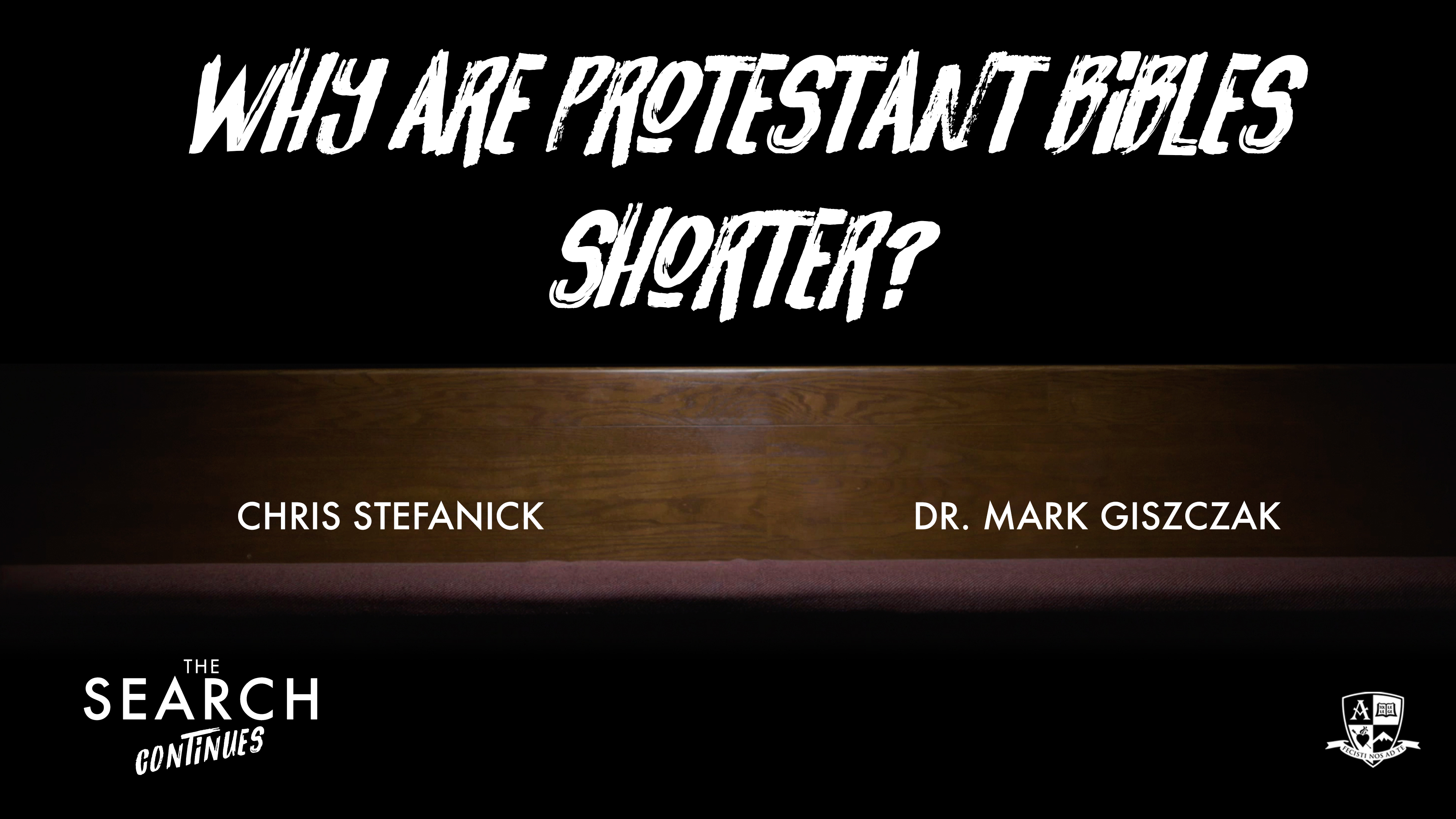 Why are Protestant Bibles Shorter?