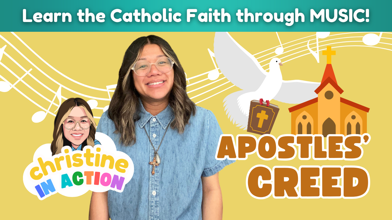 Apostles Creed Song | Christine In Action
