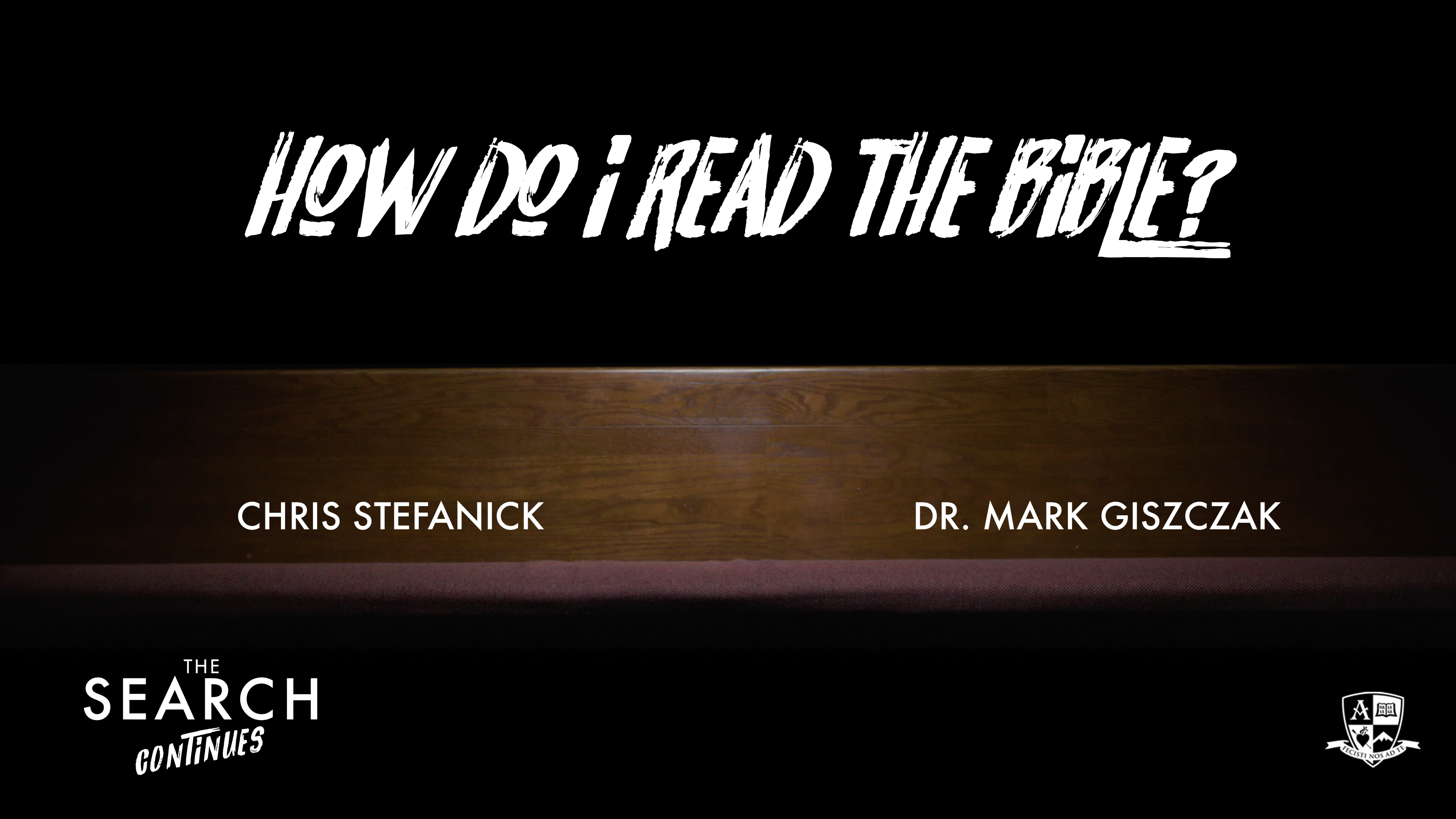 How Do I Read the Bible?