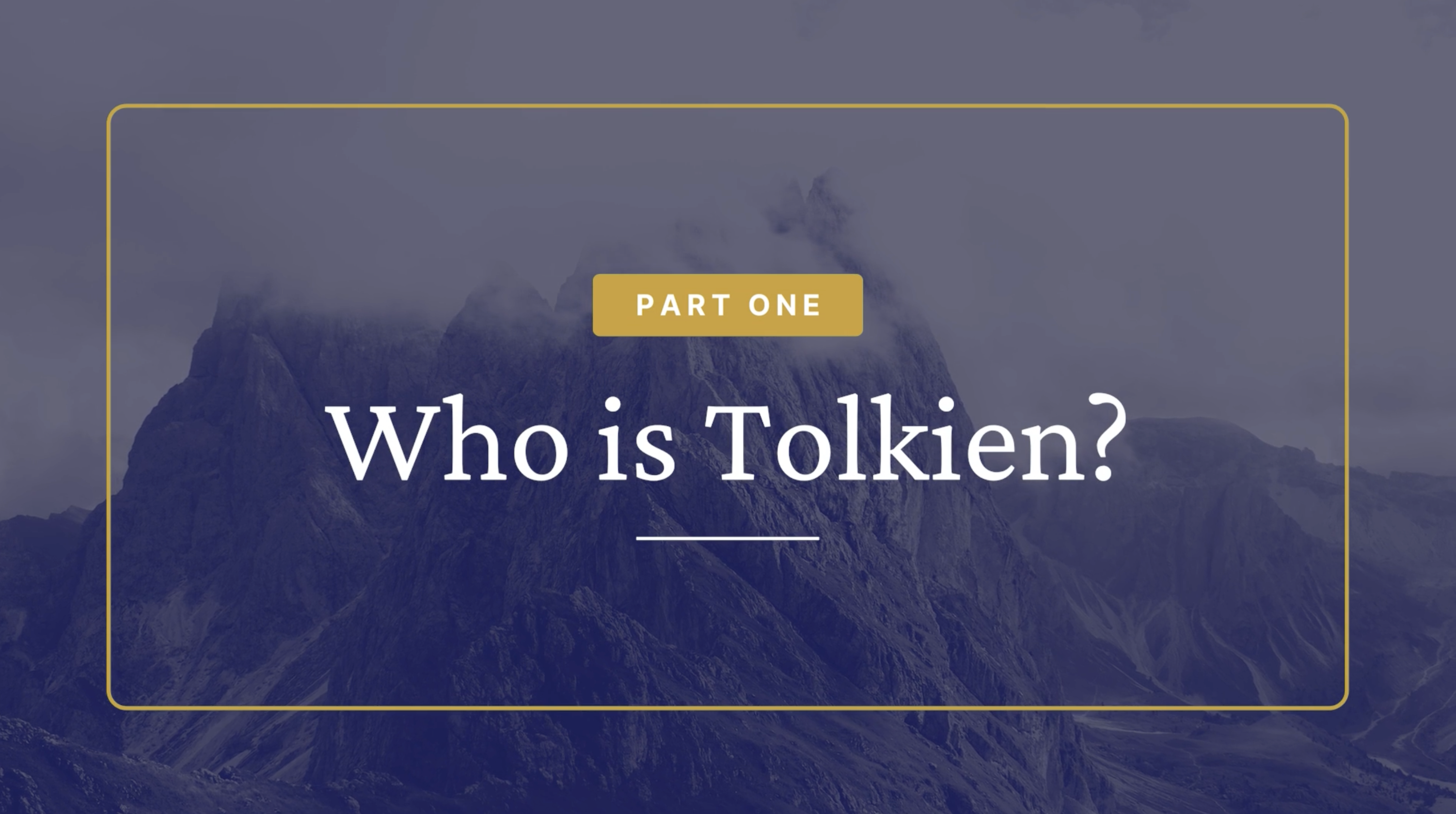 Who is Tolkien?