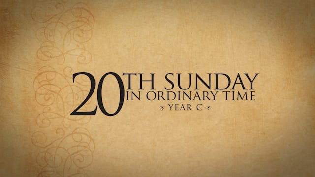 20th Sunday in Ordinary Time (Year C)