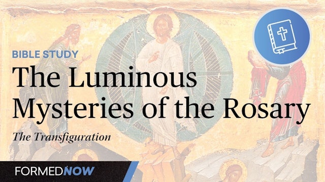 A Bible Study on the Luminous Mysteries: The Transfiguration (Part 4)