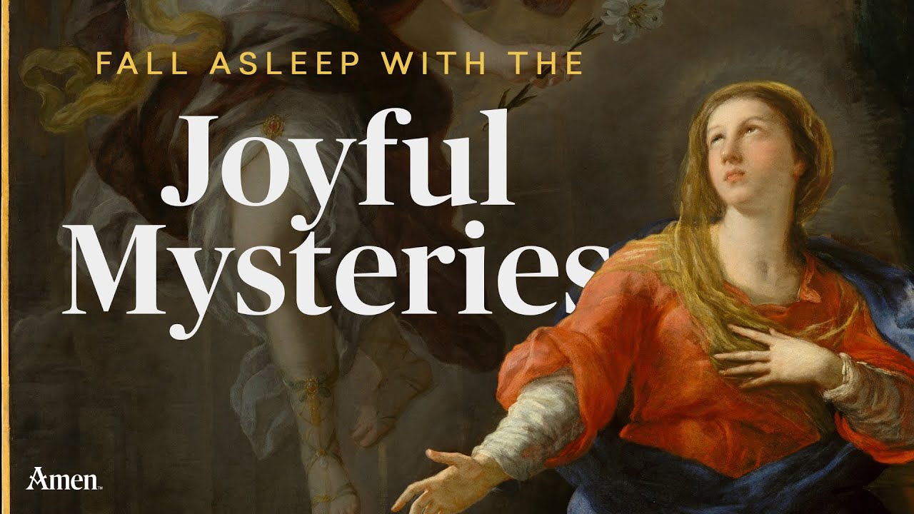Fall Asleep with the Joyful Mysteries of the Rosary | Rosary Sleep Meditation
