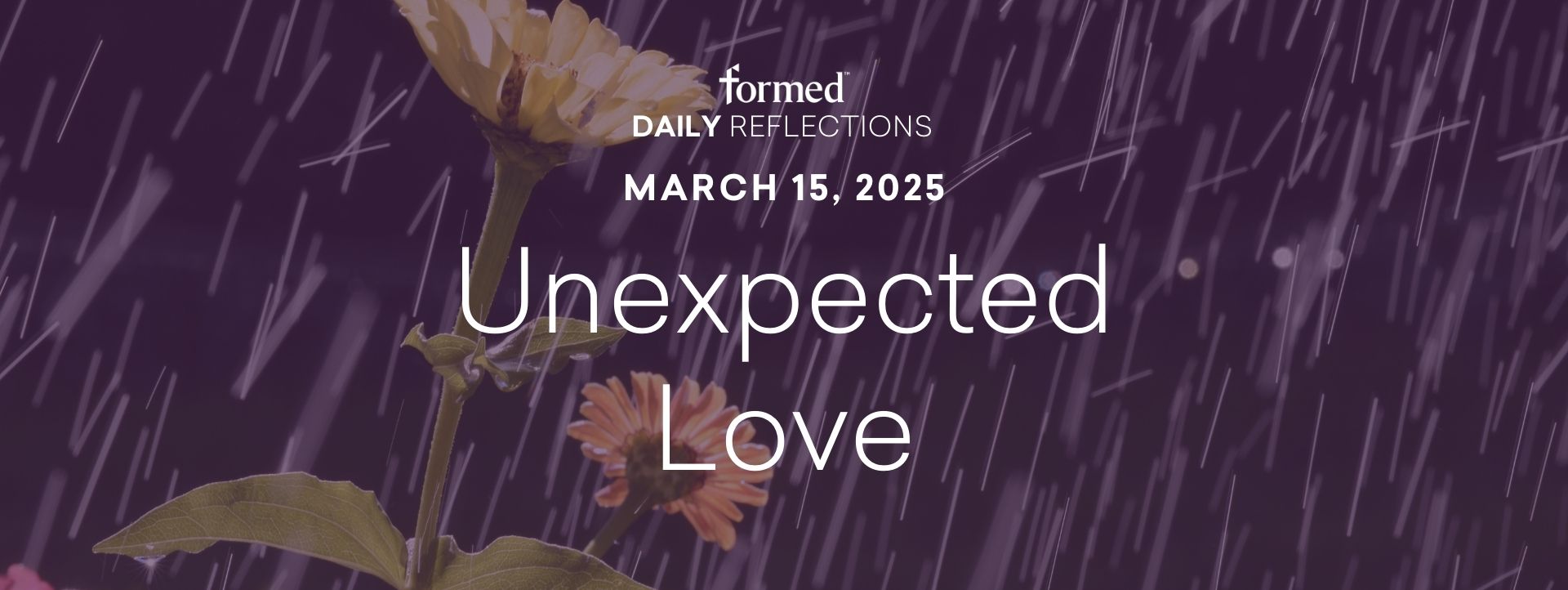 Lenten Daily Reflections — March 15, 2025