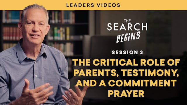 The Critical Role of Parents, Testimo...