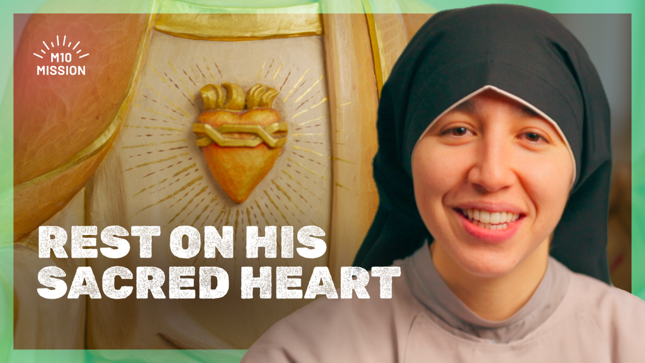 Rest on His Sacred Heart