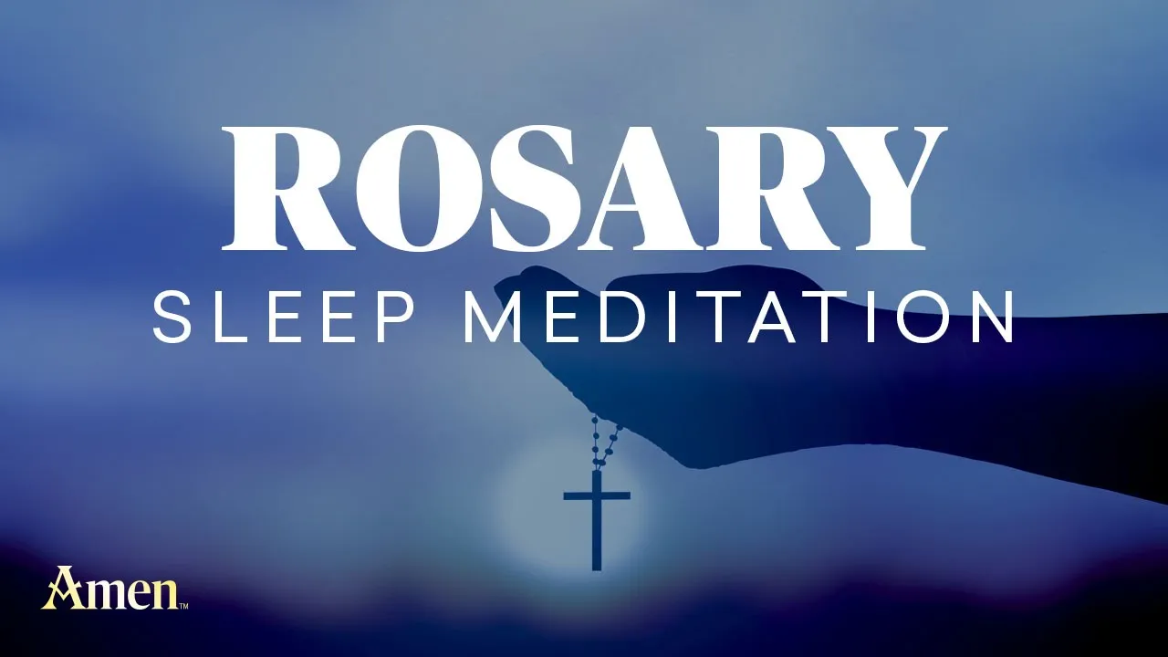 Wind Down & Rest Easy With Amen Sleep Meditation Rosary [Rosary for Bedtime]