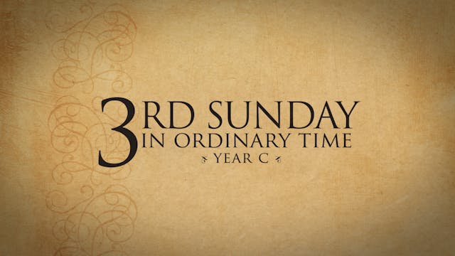 3rd Sunday in Ordinary Time (Year C)
