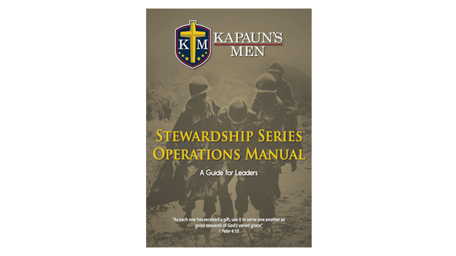 Kapauns Men Stewardship Series Operations Manual