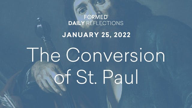Daily Reflections – The Conversion of...