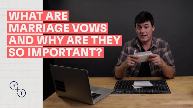 What are marriage vows and why are th...