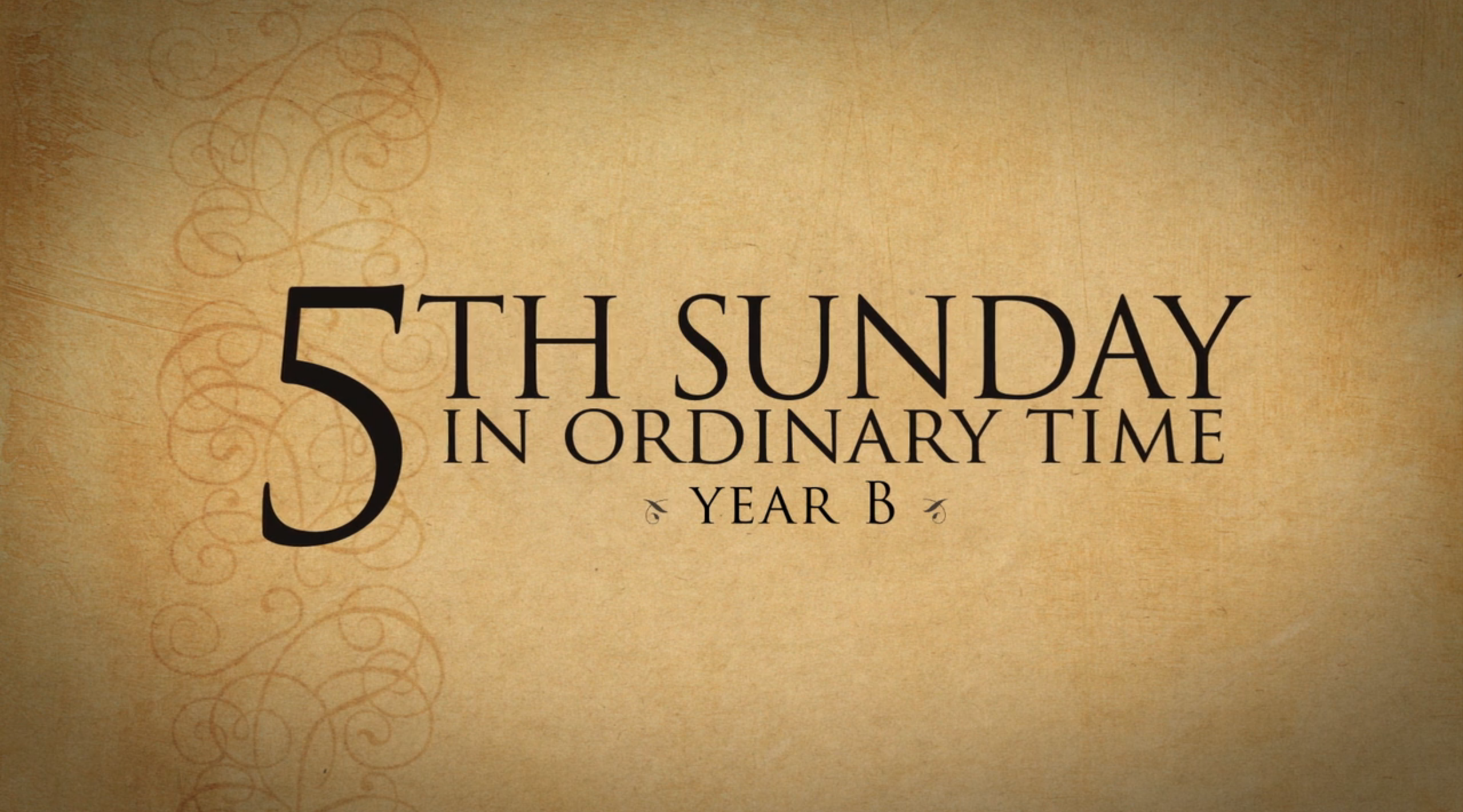 5th Sunday In Ordinary Time 2024 - Marje Shandra