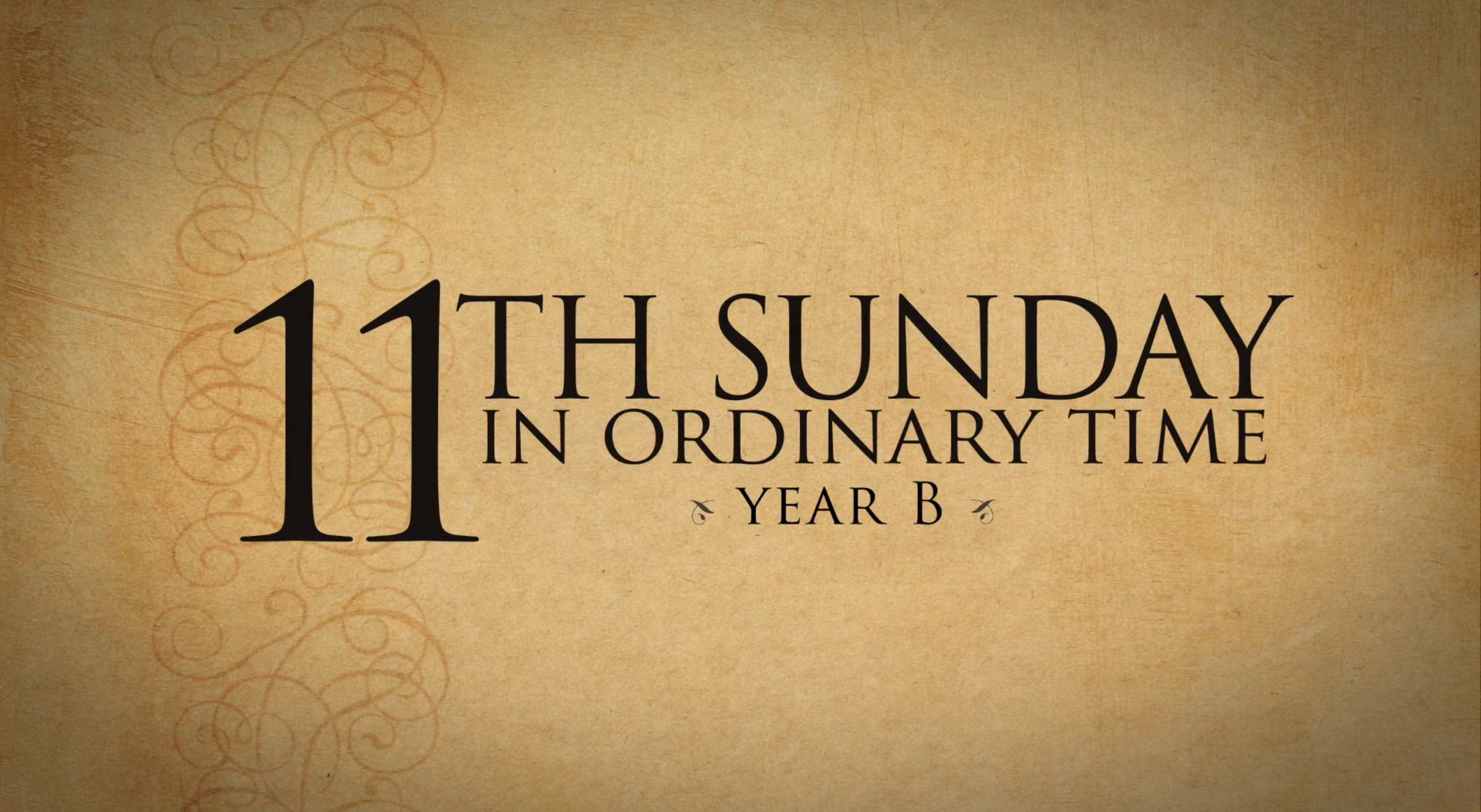 Ordinary Time — Liturgical Year B - FORMED