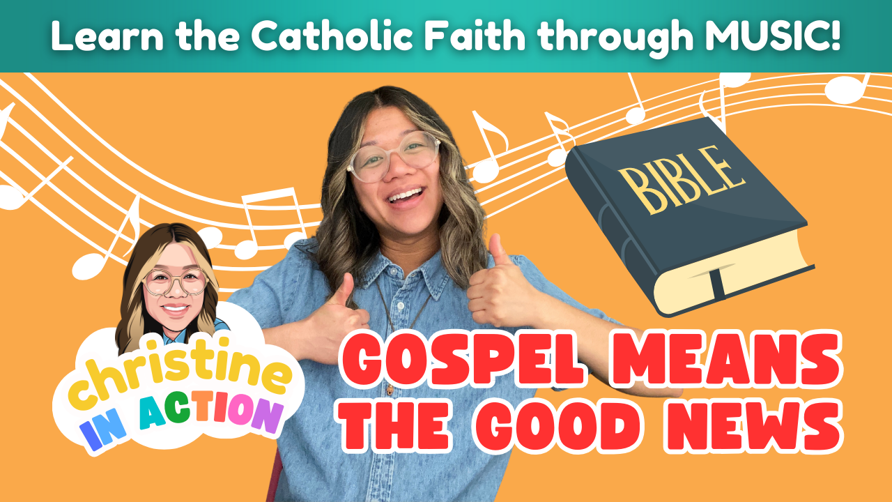 Gospel Means The Good News Song | Christine In Action