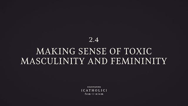 Making Sense of Toxic Masculinity and...
