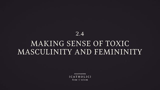 Making Sense of Toxic Masculinity and...