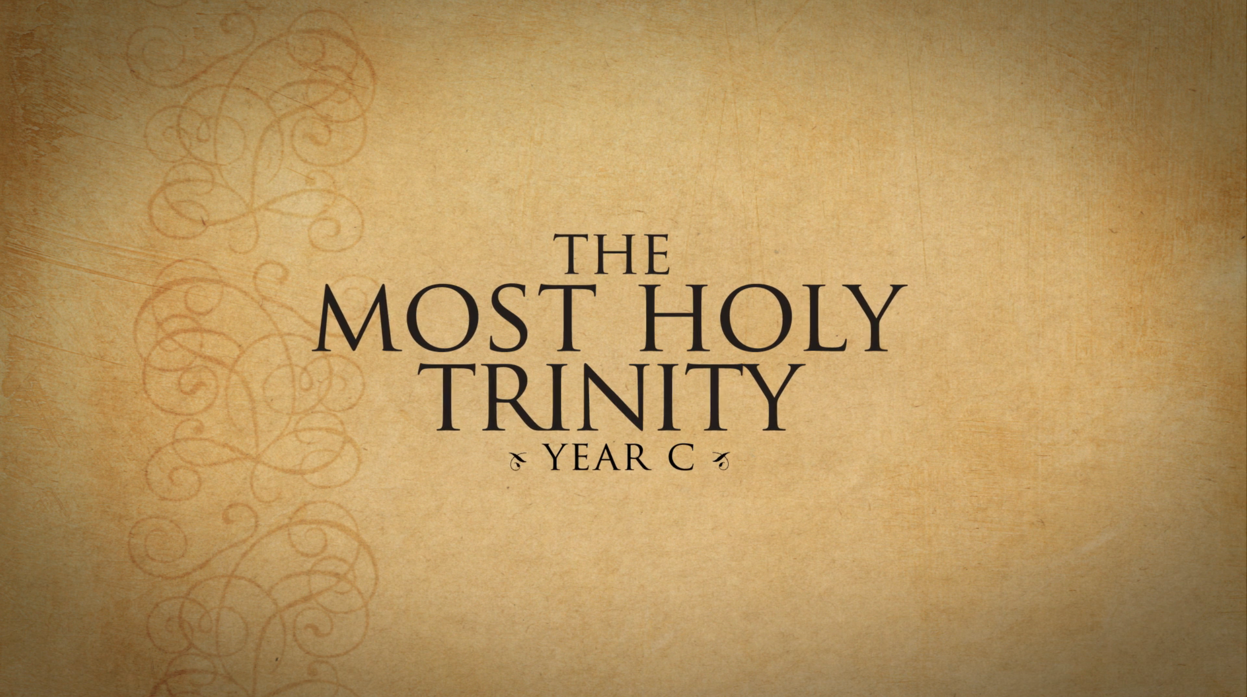 Trinity Sunday—June 16, 2019