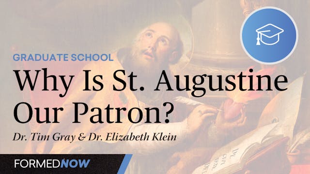 Why Is St. Augustine the Patron of th...
