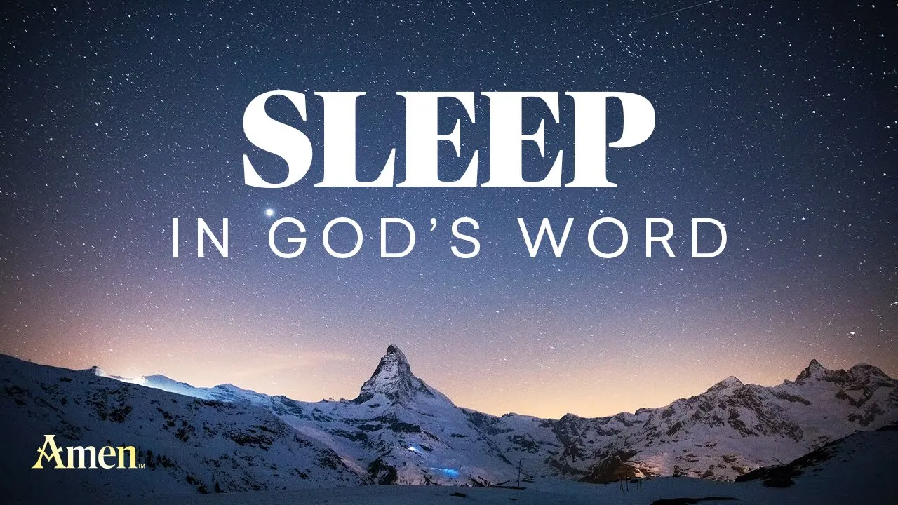 Sleep With God's Word Tonight [Bible Sleep Meditation]