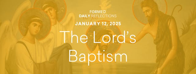 Daily Reflections — the Baptism of th...