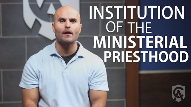 Did Jesus Make the Apostles Priests?