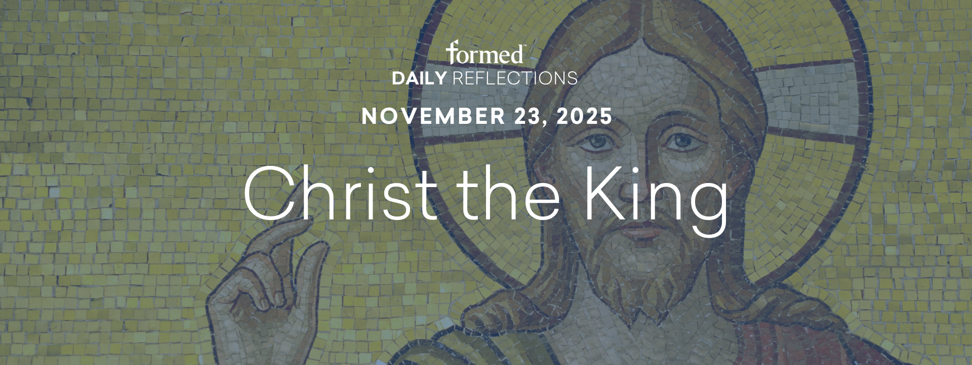 Daily Reflections — November 23, 2025