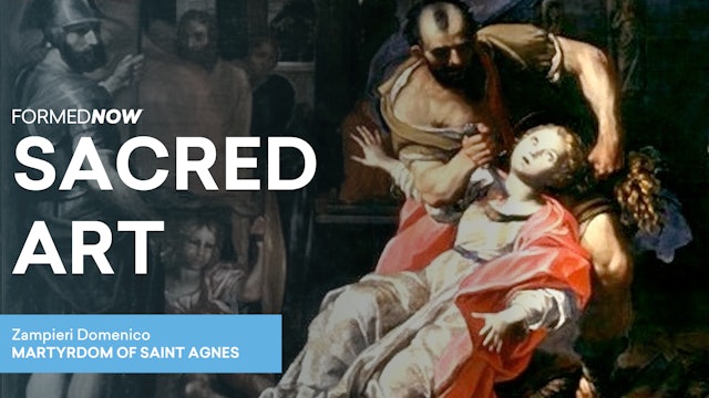 Martyrdom of St. Agnes | Sacred Art