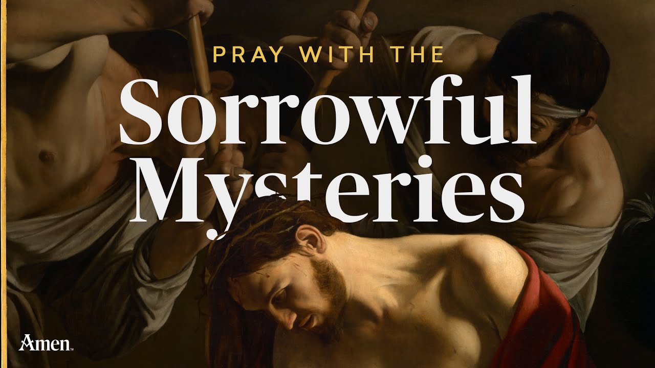 Pray with the Sorrowful Mysteries Tonight | Rosary Sleep Meditation