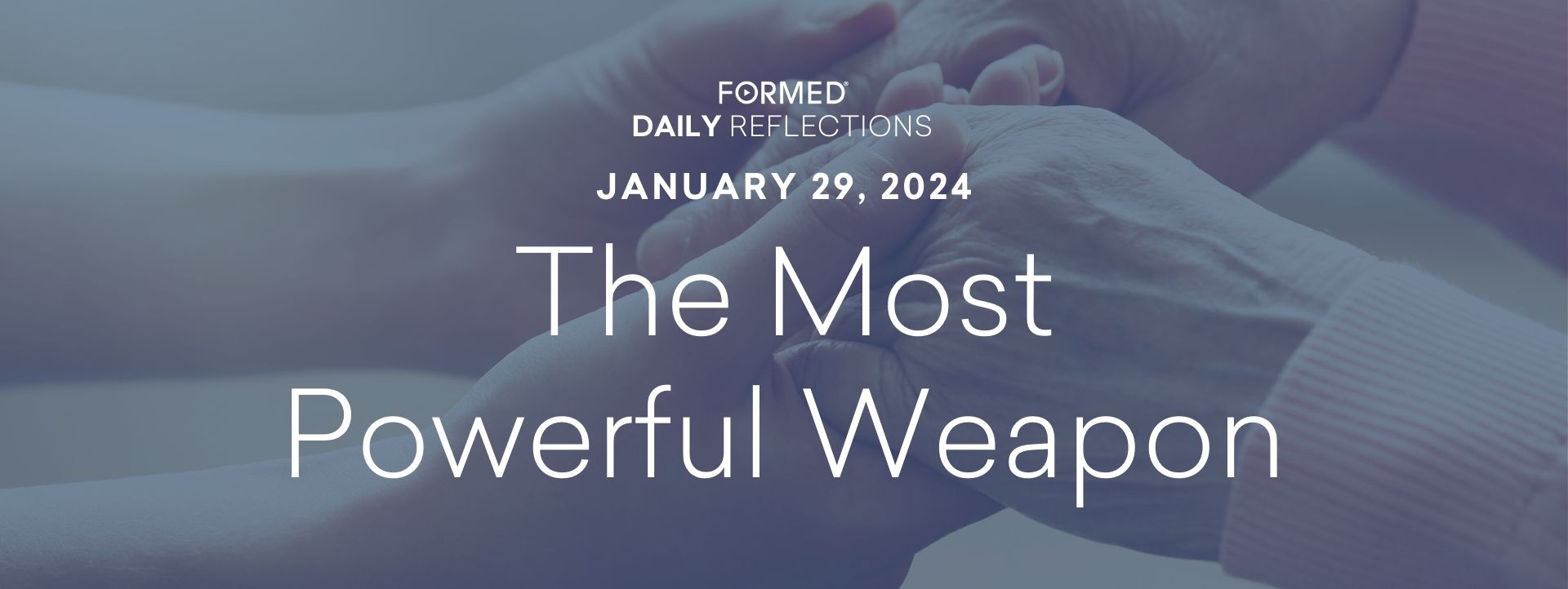 Daily Reflections — January 29, 2024