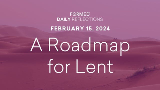 Lenten Daily Reflections — February 1...