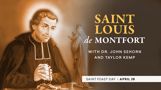 St. Louis de Montfort | Catholic Saints