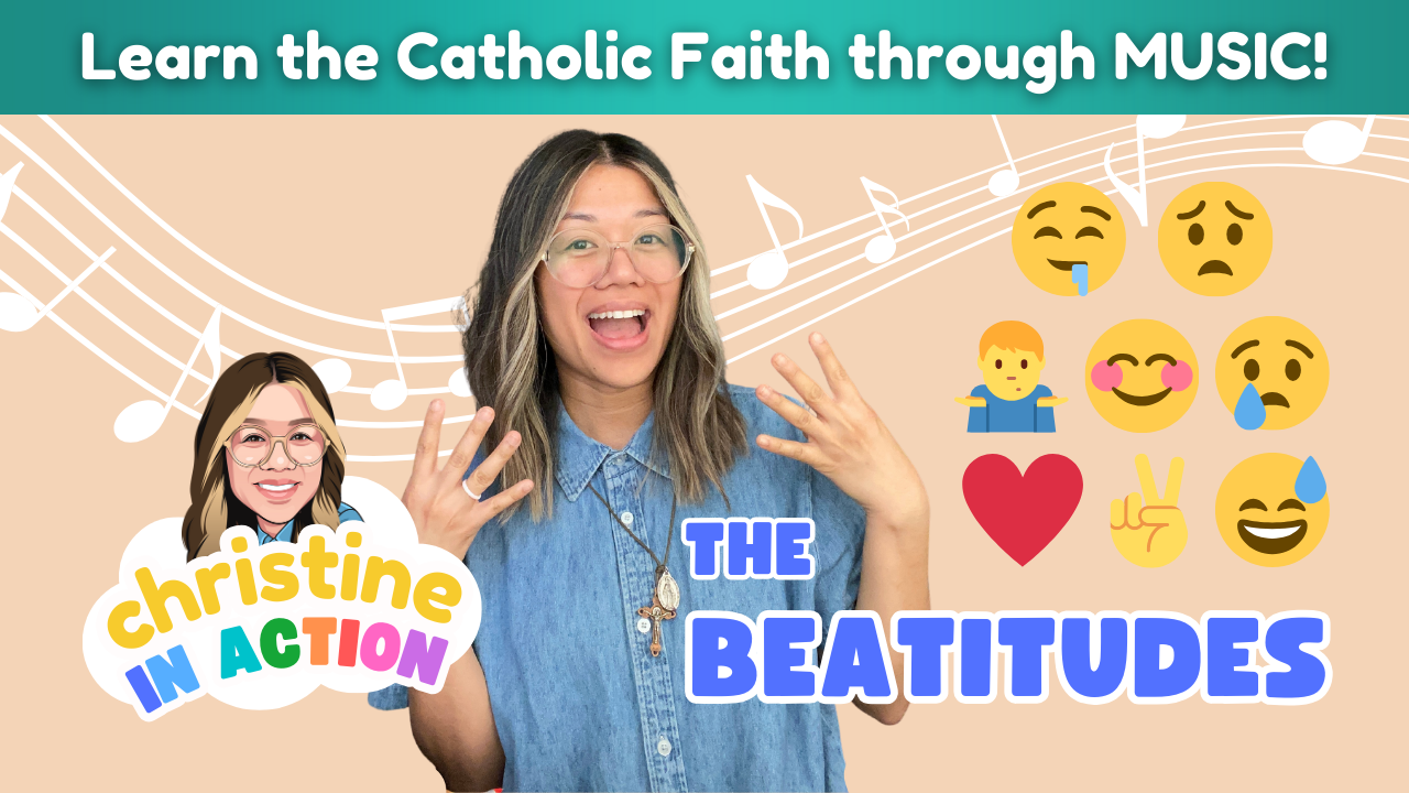 The Beatitudes Song | Christine In Action