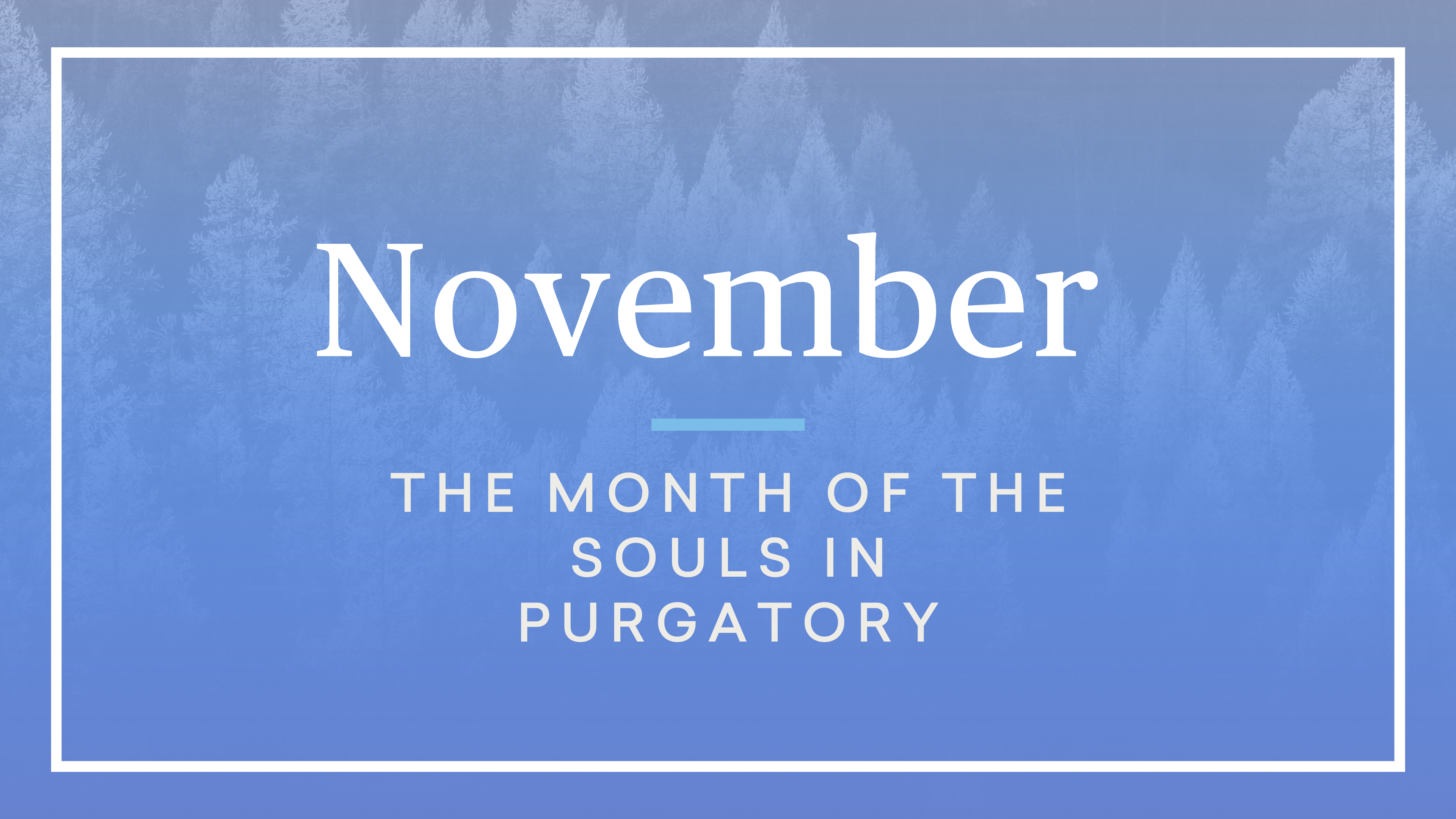 November Liturgical Calendar FORMED