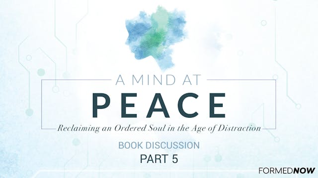 A Mind at Peace Book Discussion: Pray...