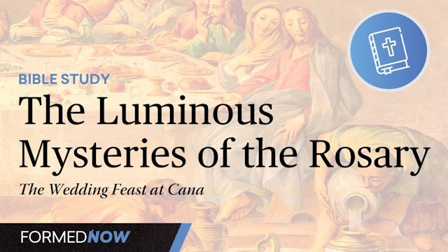 A Bible Study on the Luminous Mysteries: The Wedding at Cana (Part 2)