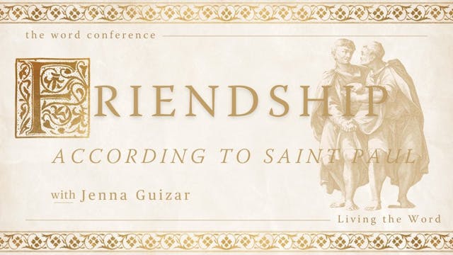 How to be a Friend According to Saint...