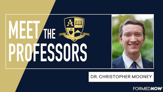 Dr. Christopher Mooney | Meet the Pro...